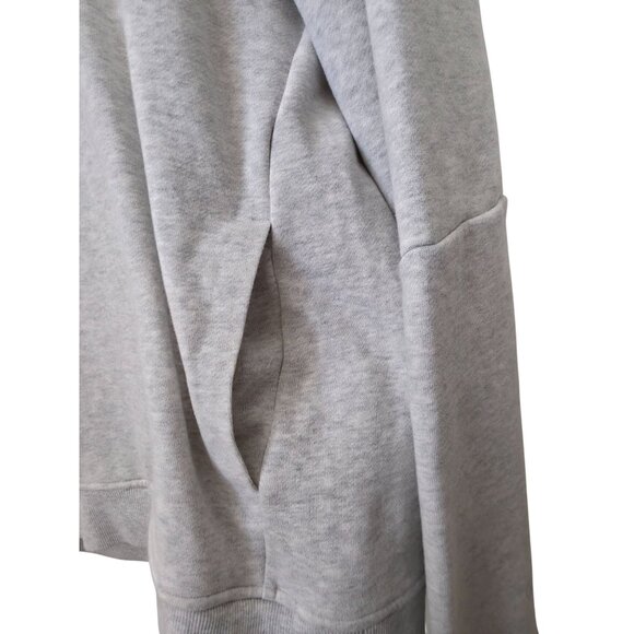 UCLA x Lululemon Fleece Pullover Heathered Grey Athleisure Hoodie Sweatshirt L - Picture 4 of 8